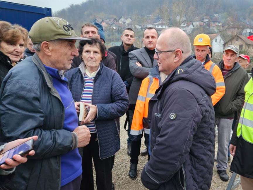 Putevi Užice | Ministar Goran Vesić obišao radove na putu do manastira Mileševa