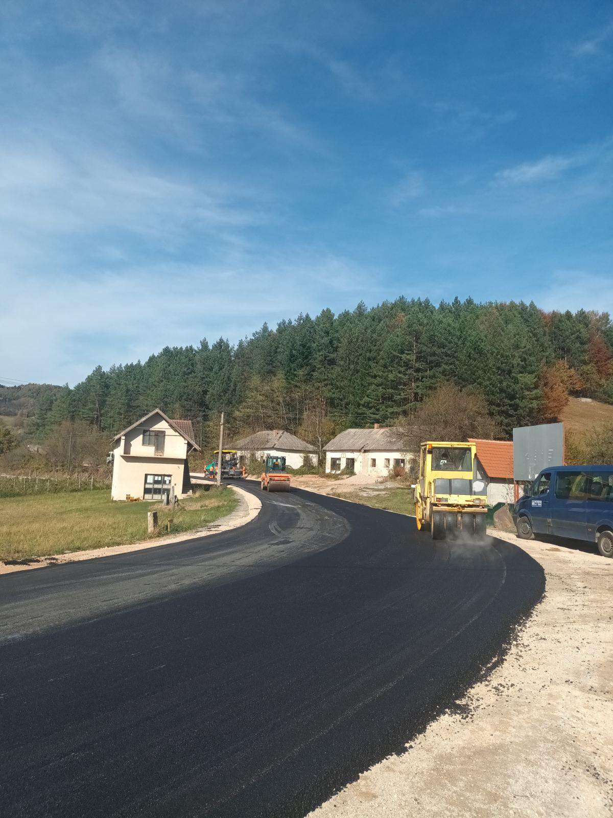Putevi Užice | Započeti radovi na deonici Kostojevići-Varda u opštini Bajina Bašta