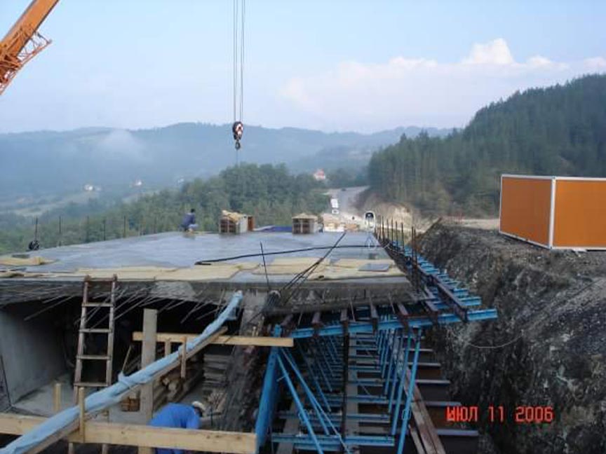 Putevi Užice | Mostovi  Borova Glava – Uvac, RS