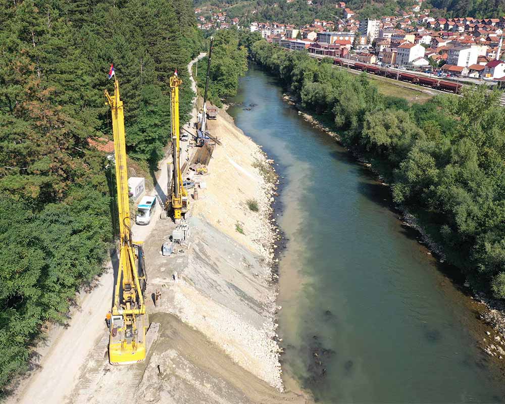 Putevi Užice | Rekonstrukcija ulice Pribojske čete