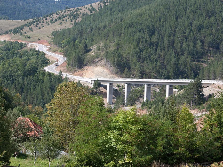 Putevi Užice | Mostovi  Borova Glava – Uvac, RS