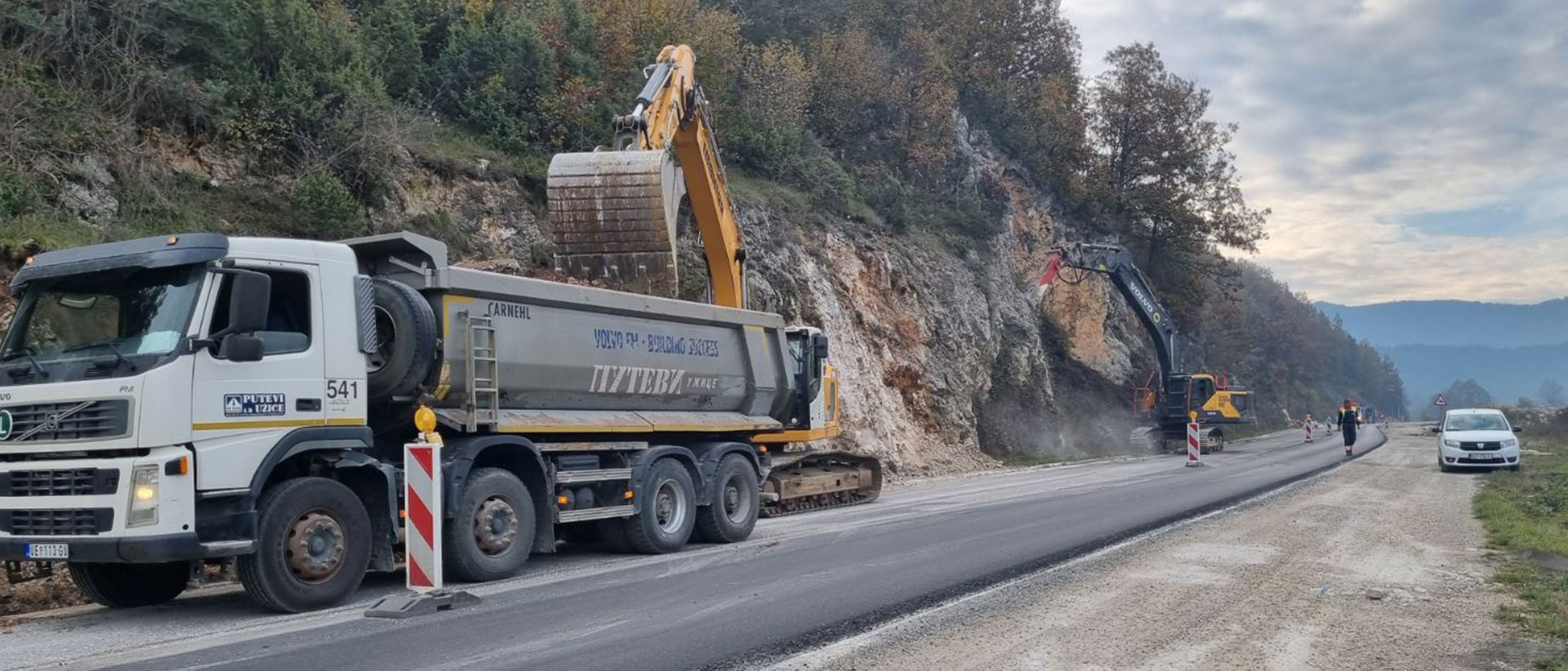 Putevi Užice | Rehabilitacija puta Sušica - Zlatibor