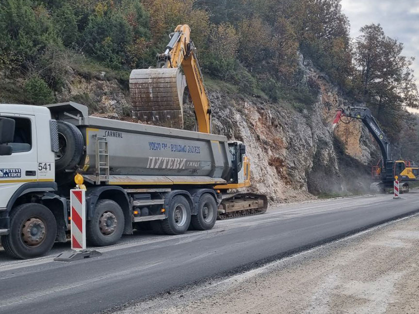 Putevi Užice | Rehabilitacija puta Sušica - Zlatibor