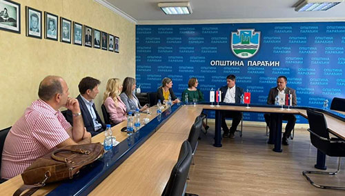 Putevi Užice | Poseta delegacije Vlade Švajcarske Opštini Paraćin