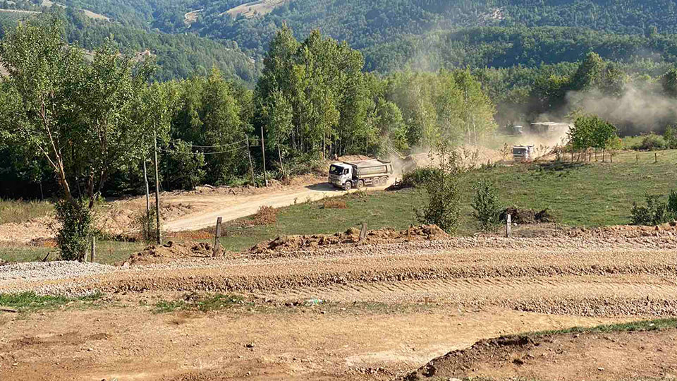 Putevi Užice | U toku su radovi na izgradnji puta Brodarevo - Haluge