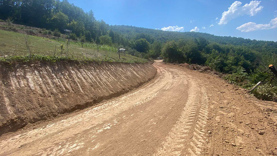Putevi Užice | U toku su radovi na izgradnji puta Brodarevo - Haluge