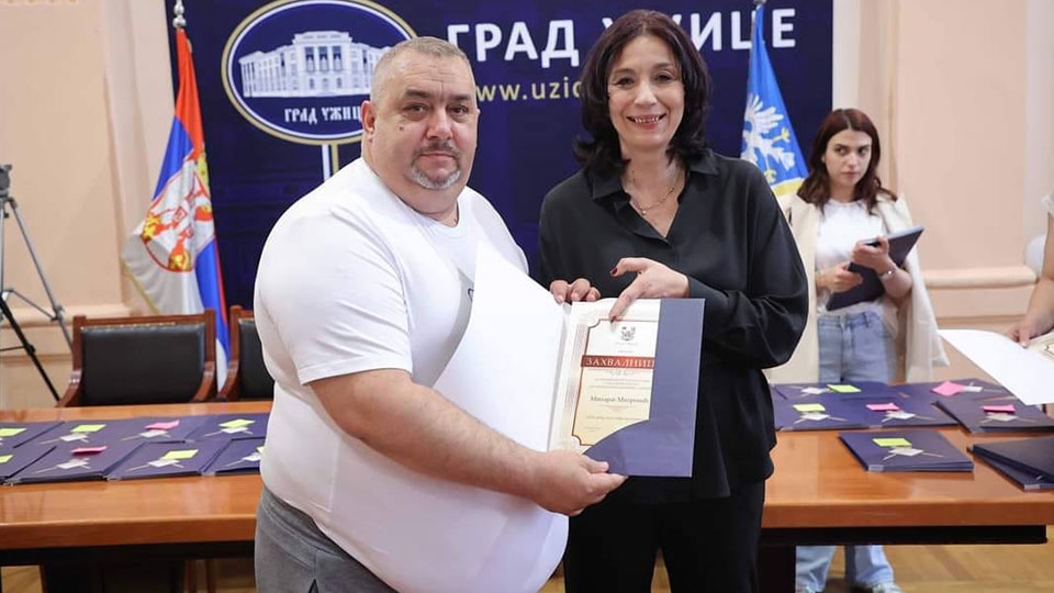 Putevi Užice | Uspešno ugašen požar na deponiji