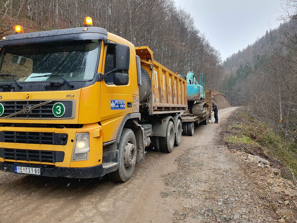 Putevi Užice | Završeni radovi na deonici Bare - Kamena gora u opštini Prijepolje