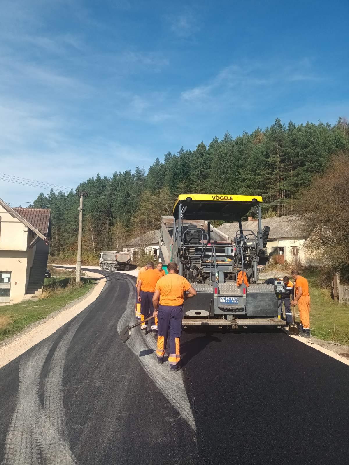 Putevi Užice | Završeni radovi na deonici Kostojevići-Varda u opštini Bajina Bašta